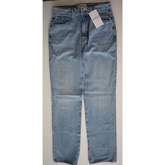 Derek Lam 10 Crosby Women Sz 25 Vintage Blue Farrah Hi-Rise Straight Jeans - Picture 1 of 10